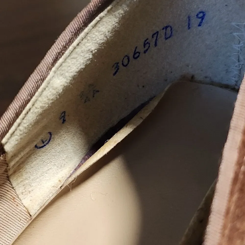 Vintage Selby leather uppers